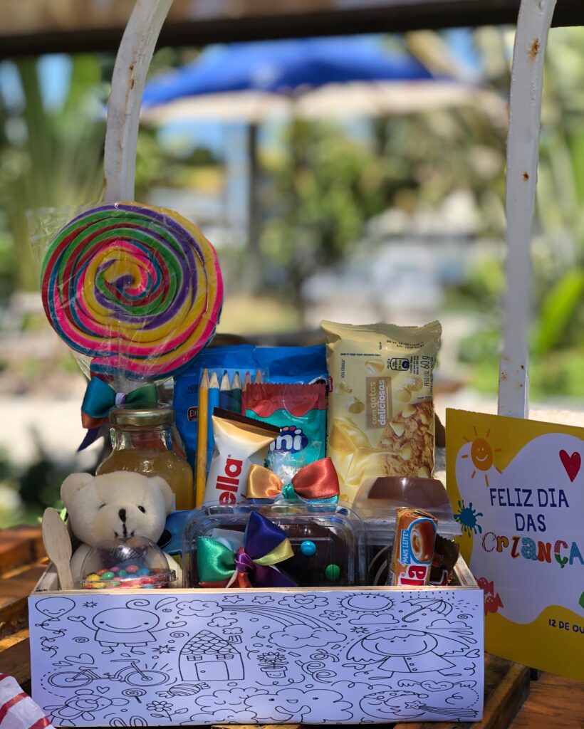 CAIXOTE PINTURINHA - Cesta Infantil