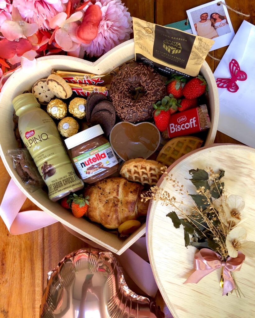 PLATTER CORAÇÃO DOCE - Nutella e Cia.