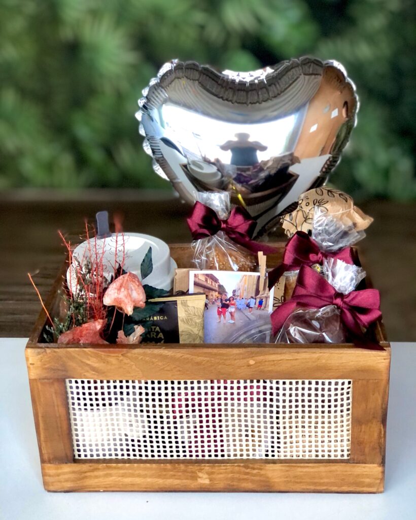 CESTA CHARME - Brunch ou café da manhã - Cesta Artesanal