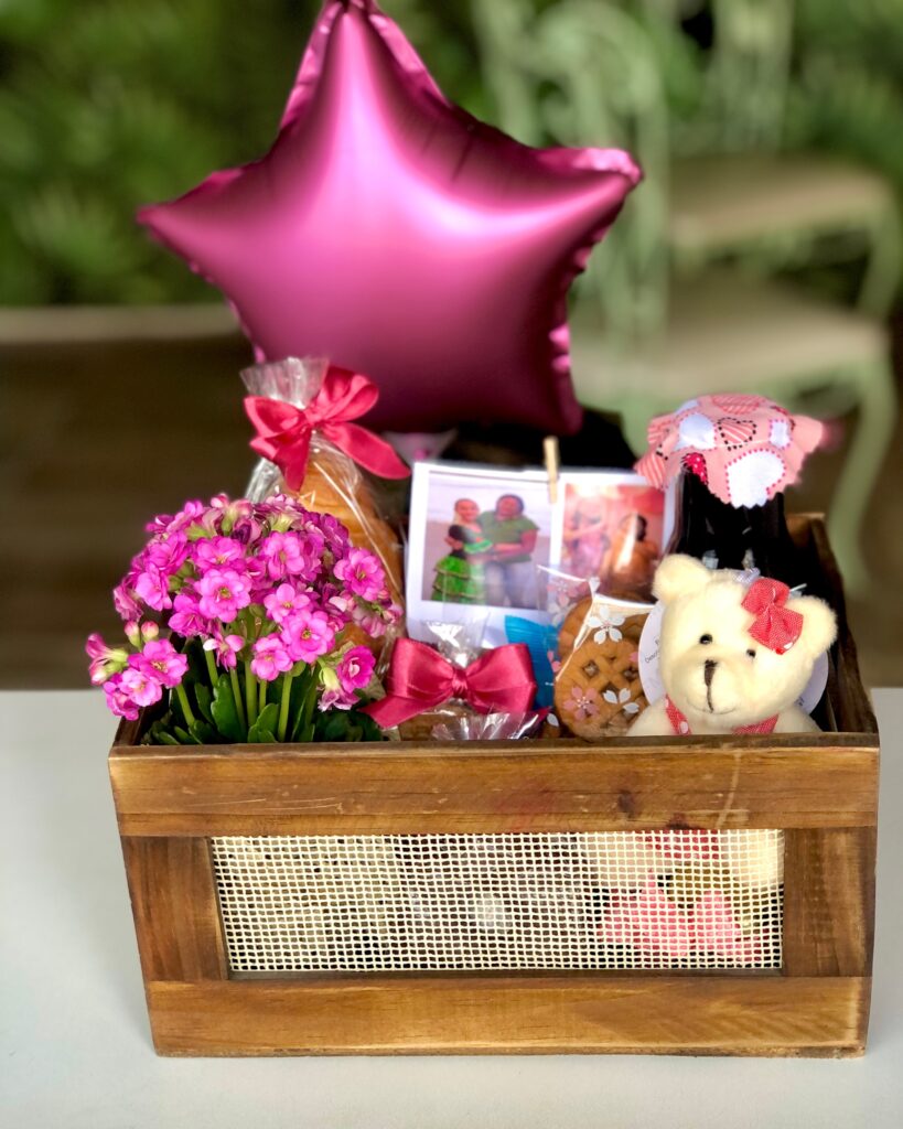 CESTA CHARME - Brunch ou café da manhã - Cesta Artesanal