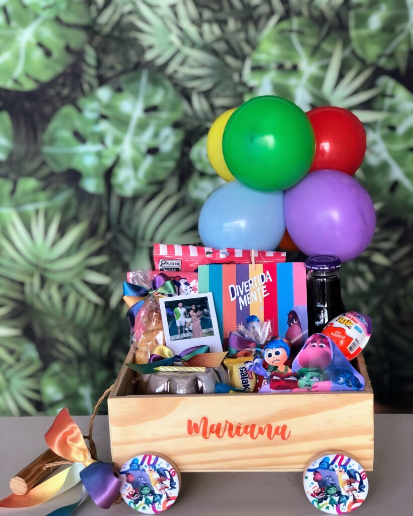 CAIXOTE CARRINHO - Cesta infantil