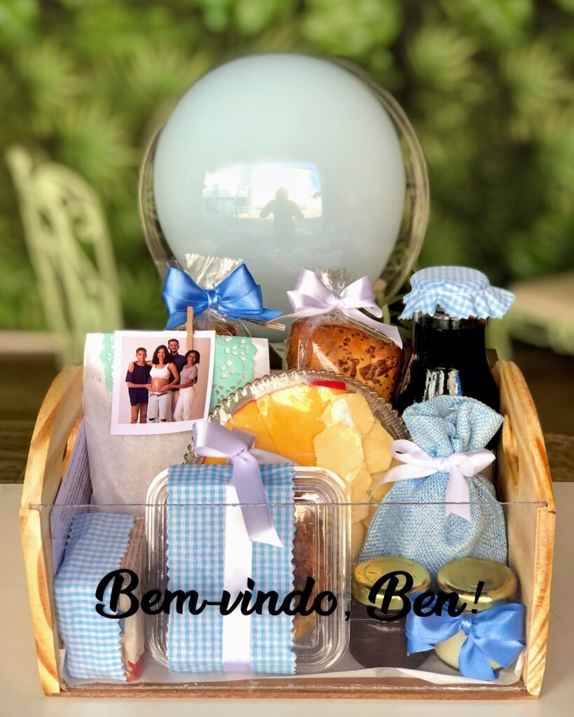 CAIXOTE CRISTAL - Brunch da tarde ou café da manhã